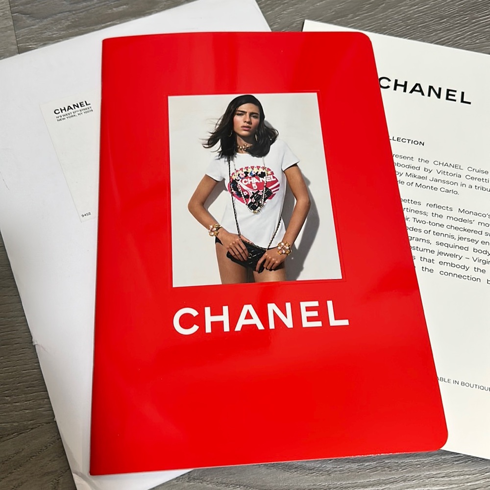 Chanel cruise 2022/23 collection magazine